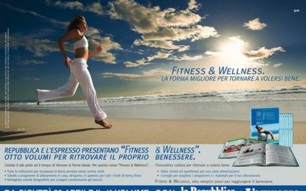 Collana Fitness e Wellness su Repubblica e L'Espresso